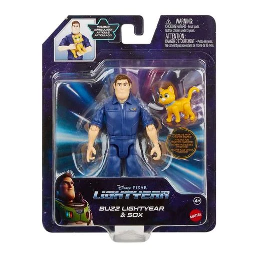 MATTEL Lightyear - Buzz Y Sox - Pack 2 Figuras De Acción 5 MATTEL Lightyear - Buzz Y Sox - Pack 2 Figuras De Acción - Imagen 5