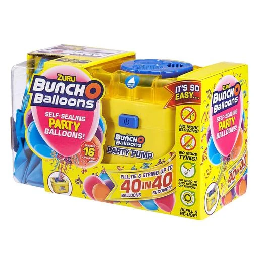 Zuru Bunch O Balloons - Bomba De Inflado Party Con 16 Globos (varios Colores) 11 Zuru Bunch O Balloons - Bomba De Inflado Party Con 16 Globos (varios Colores) - Imagen 11