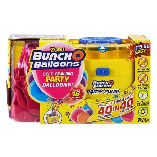 Zuru Bunch O Balloons - Bomba De Inflado Party Con 16 Globos (varios Colores) 16 Zuru Bunch O Balloons - Bomba De Inflado Party Con 16 Globos (varios Colores) - Imagen 16