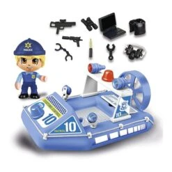 Pinypon - Lancha Policía Pinypon Action -Juguetería medias 1088