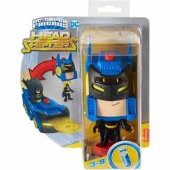 MATTEL Fisher Price - Imaginext - Figura Batman Con Casco-vehículo Batmóvil -Juguetería medias 1243