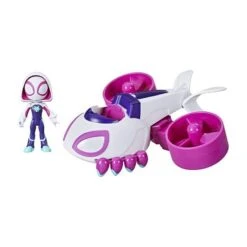 PLAYSKOOL Spidey Y Su Superequipo - Ghost-Spider Y Bici-cóptero Cambiante
