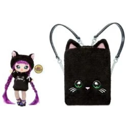Na! Na! Na! Surprise - Mochila 3 En 1 Black Kitty -Juguetería medias 1291