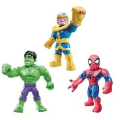 Los Vengadores - Pack 3 Figuras Mega Mighties