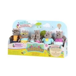 Woodzeez - Familia Ardilla Nicknacker (Grande)