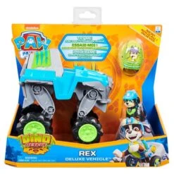 Paw Patrol Patrulla Canina - Rex - Vehículo Dino Deluxe 12 Paw Patrol Patrulla Canina - Rex - Vehículo Dino Deluxe -Juguetería medias 1519