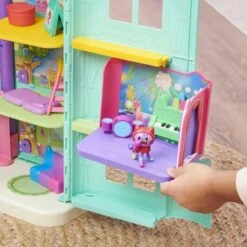 Casa De Muñecas: Sala De Música Con Figura DJ Y Accesorios ㅤ -Juguetería medias 1526