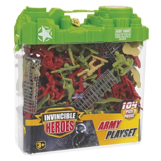 Invincible Heroes - Set Militar 104 Piezas 2 Invincible Heroes - Set Militar 104 Piezas - Imagen 2