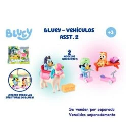 Famosa Bluey - Mini Playset Vehículos (varios Modelos) -Juguetería medias 1572