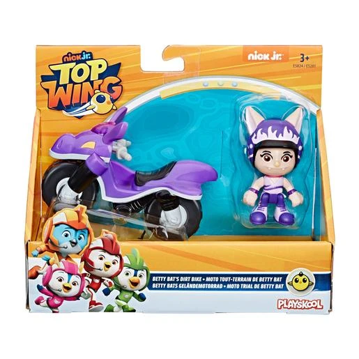 Playskool - Top Wing Betty - Figura Y Moto 1 Playskool - Top Wing Betty - Figura Y Moto