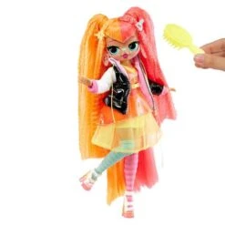 Lol Surprise - OMG 707 Dolls Fierce Neonlicious -Juguetería medias 1655