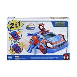 PLAYSKOOL Spidey Y Su Superequipo - Spidey Y Bólido Arácnido Cambiante -Juguetería medias 1675