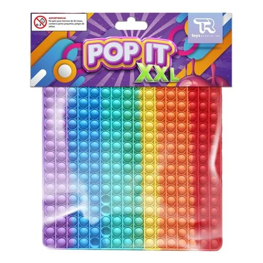 Pop It - Cuadrado Arco Iris XXL 1 Pop It - Cuadrado Arco Iris XXL