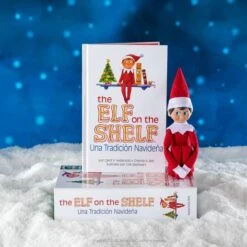 The Elf On The Shelf - Cuento Y Muñeco Elf Chico -Juguetería medias 1846