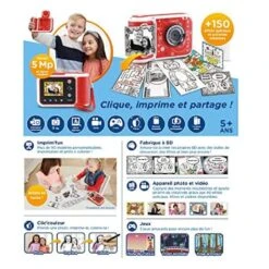 Vtech - Cámara Impresora KidiZoom -Juguetería medias 1913