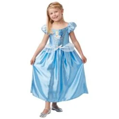 Princesas Disney - Cenicienta - Disfraz Lentejuelas 7-8 Años