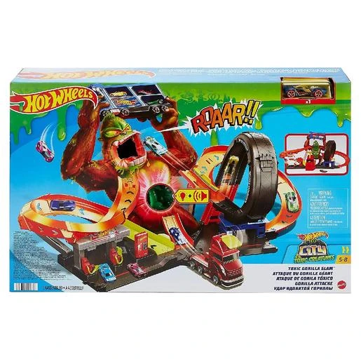 MATTEL Hot Wheels - Ataque De Gorila Tóxico 6 MATTEL Hot Wheels - Ataque De Gorila Tóxico - Imagen 6