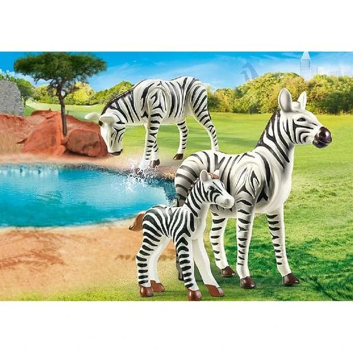 Playmobil - Cebras Con Bebé - 70356 2 Playmobil - Cebras Con Bebé - 70356 - Imagen 2