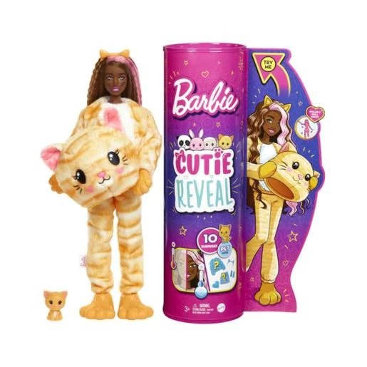 Barbie - Cutie Reveal - Muñeca Gatito 1 Barbie - Cutie Reveal - Muñeca Gatito