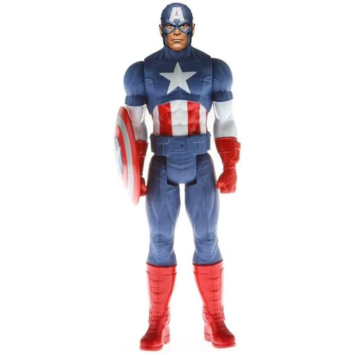 Hasbro - Capitán América - Figura De Titán Capitán América Vengadores Marvel 30cm ㅤ 2 Hasbro - Capitán América - Figura De Titán Capitán América Vengadores Marvel 30cm ㅤ - Imagen 2