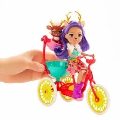 Enchantimals - Pack Muñeca Con Mascota Y Bicicleta -Juguetería medias 399