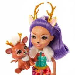 Enchantimals - Pack Muñeca Con Mascota Y Bicicleta -Juguetería medias 400