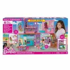 Barbie - Casa De Vacaciones -Juguetería medias 436