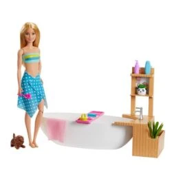 MATTEL Barbie - Muñeca Y Bañera De Burbujas
