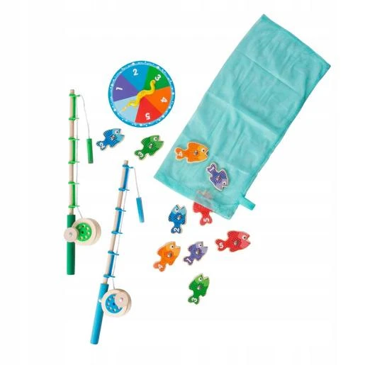 Melissa & Doug Juego De Pesca Magnético En Madera (Varios Modelos) ㅤ 1 Melissa & Doug Juego De Pesca Magnético En Madera (Varios Modelos) ㅤ