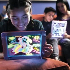 Magic Pad - Tableta Para Hacer Dibujos Brillantes -Juguetería medias 568