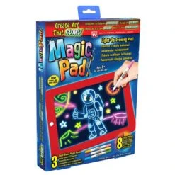 Magic Pad - Tableta Para Hacer Dibujos Brillantes -Juguetería medias 571