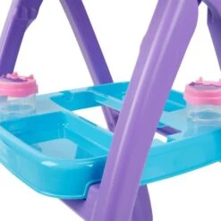 Pizarra Rosa De Doble Cara Con Bandeja -Juguetería medias 650