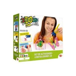 Ido3D - Set 4 Bolígrafos 3D -Juguetería medias 672