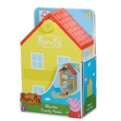 Bandai Peppa Pig - Casa De Madera Con Figura -Juguetería medias 721