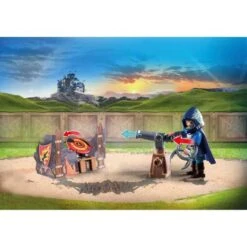Playmobil - Playmobil Novelmore: Duelo Novelmore Vs Burnham Raiders ㅤ -Juguetería medias 80