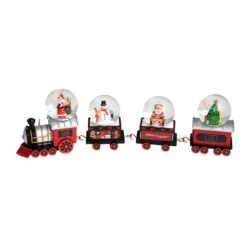 FAO Schwarz - Tren Con Bolas De Nieve Decorativas