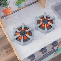 Kidkraft - Cocina De Madera Let's Cook -Juguetería medias 859