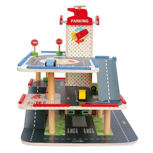 WoodnPlay - Garaje De Madera 3 Niveles 7 WoodnPlay - Garaje De Madera 3 Niveles - Imagen 7