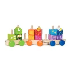 Hape Tren De Bloques De Madera