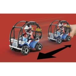 Playmobil - Starter Pack Stuntshow Quad Con Rampa De Fuego 70820 -Juguetería medias 94